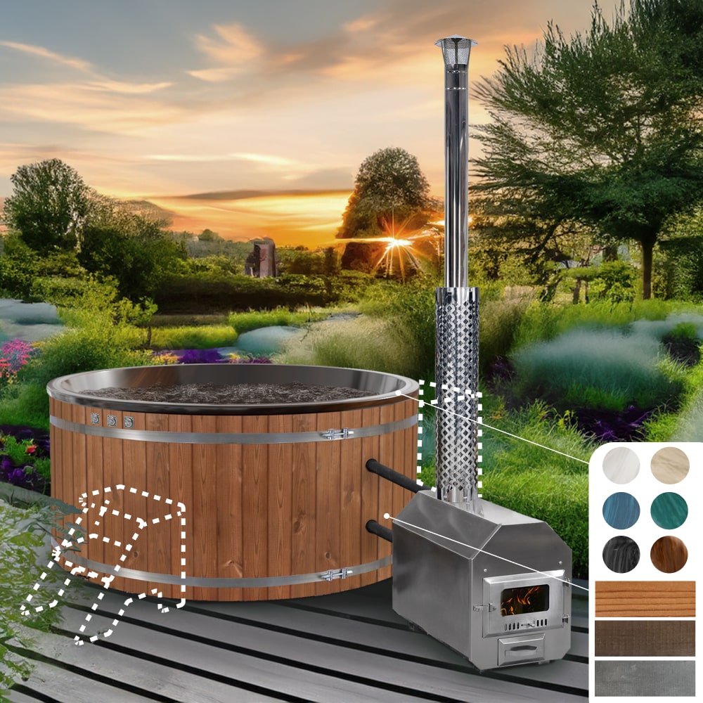 Configure Hot Tub Round | External heater | 6-8 Persons