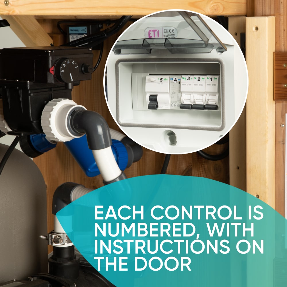 Premium Sand Filter for Wood-Fired Hot Tub