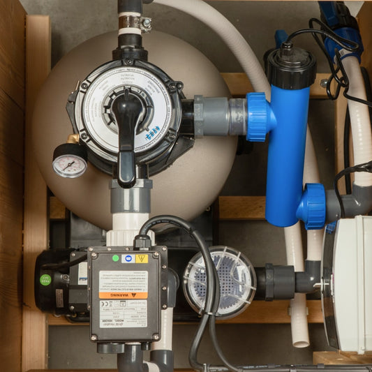 Premium Sand Filter for Wood-Fired Hot Tub