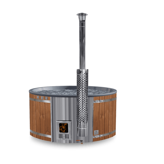 Configure Wood Fired Hot Tub for 4-6  | Integrated Heater